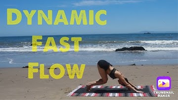 Revolved Half Moon Yoga Vinyasa Flow