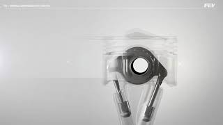 Variable compression engine conrod