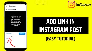 How to Add Link in Instagram Post | Instagram Tips | How To Tutor
