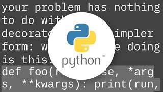 python decorator for class methods