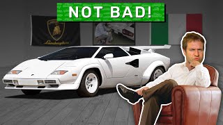 No, The Lamborghini Countach Is Not Bad To Drive