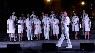 U.S. Navy Band Sea Chanters @ U.S. Navy Memorial Plaza, Medley of Pop Hits. August 22, 2023