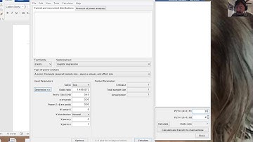 G*Power for Logistic regression