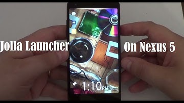 Jolla Launcher Demoed On a Nexus 5 JollaSuomi + JollaUsers