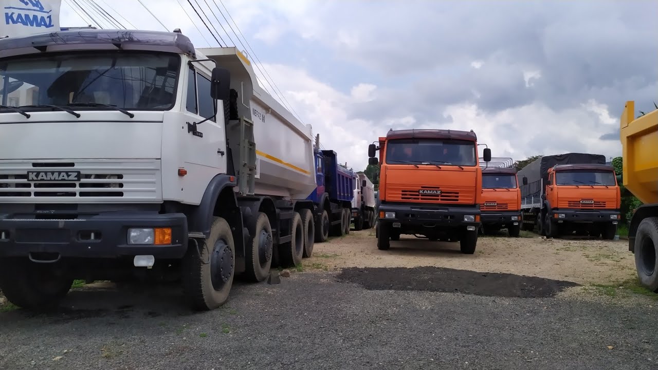 Xe tải Kamaz gắn cẩu Kanglim 7 tấn  AHAGARA VIỆT NAM