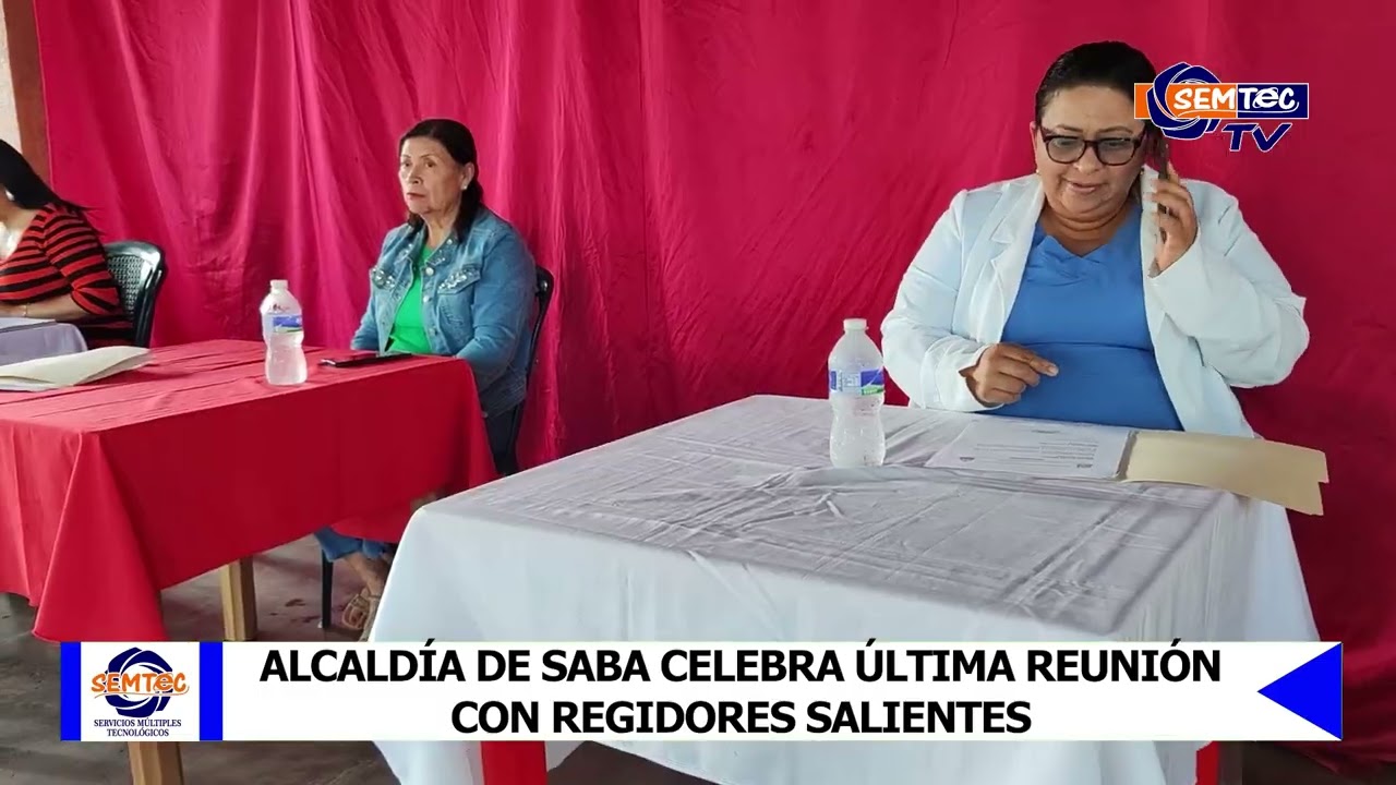 ALCALDÍA DE SABA CELEBRA ÚLTIMA REUNIÓN CON REGIDORES SALIENTES