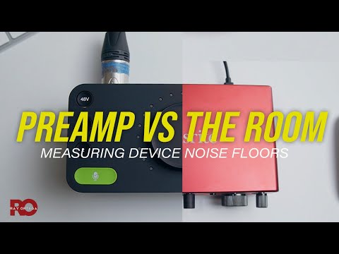 Preamp Noise vs Room Noise - How I Measure the Difference