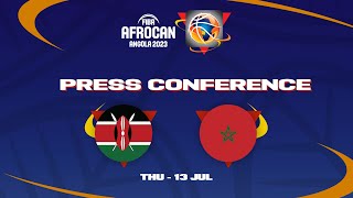 Kenya v Morocco - Press Conference