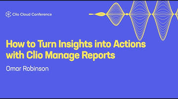 Turn Insights into Actions with Clio Manage Reports