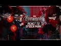 MCU Avengers React To Spider-Man / Spider-Man: No Way Home / Marvel / Gacha [ENG/RU]