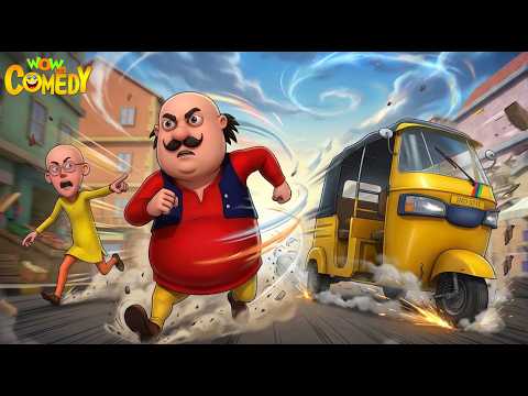 Motu Patlu ka Funny Run Chase | Motu Patlu Movie | Kids Animated Movies | WowKidz Comedy
