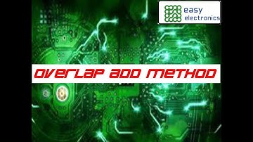 OVERLAP ADD METHOD, Linear Filtering of long duration Sequences