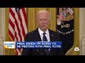 President Biden says he will address Colonial Pipeline hack with Putin