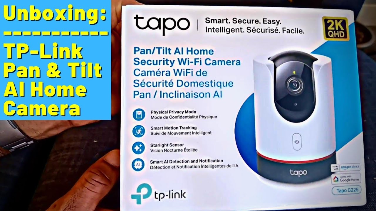 TP-LINK Tapo C225 Pan/Tilt AI Home Security Wi-Fi Camera