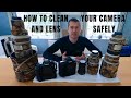 PHOTOGRAPHY TIPS | How to CLEAN Your CAMERA LENSES & DSLR Camera - Fast, Easy and Safely