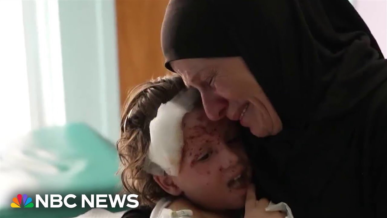 Beirut hospital treating children wounded in Israeli strikes