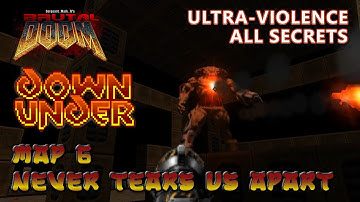 Doom 2 - Down Under - Map 6 - Ultra-Violence - All Secrets