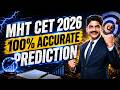 100% Accurate Prediction In MHT CET 2026 | Sahyadri Tutorials | Mahesh Sir