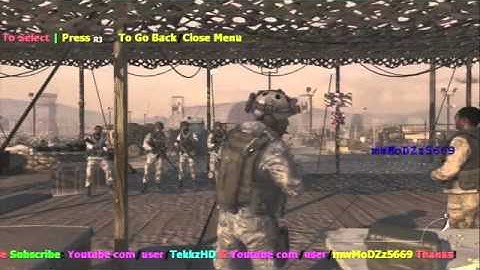 Mw2| New SinglePlayer mod menu!