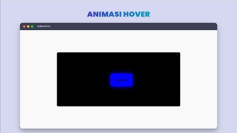 ASMR Programming – Membuat Tombol Animasi Hover dengan HTML & CSS | SilentCoder