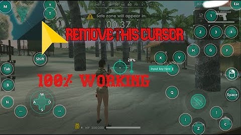 Remove Cursor In Free Fire | Memu Play | Joystick Settings | 100% Working #Memu Play