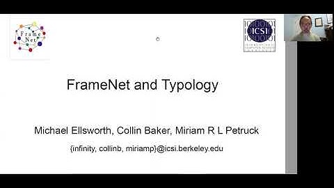 SIGTYP 2021: FrameNet And Typology
