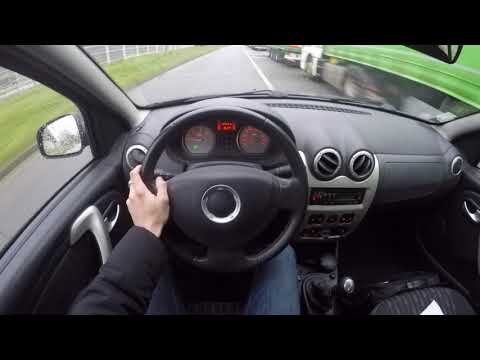 Dacia Sandero 1.4 MPI (2010) - POV Drive