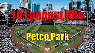The 10 Longest Home Runs at Petco Park 🏠🏃⚾ - TheBallparkGuide.com 2023