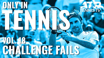 What does it mean to challenge in tennis?