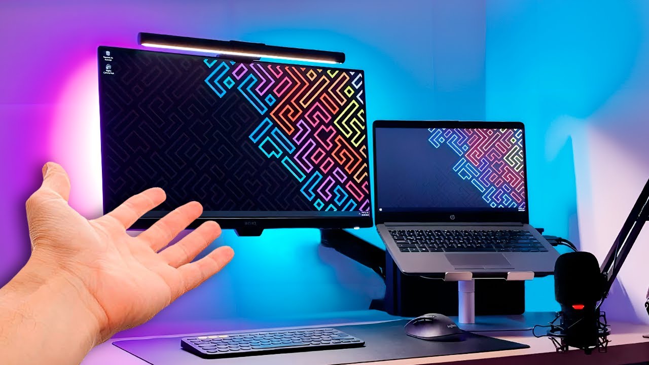 Setup de Productividad con Laptop y PS4 (BARATO)