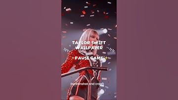 TAYLOR SWIFT WALLPAPER PAUSE GAME
