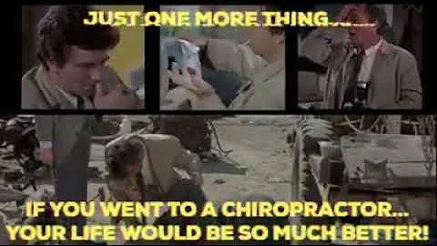 Chiropractor Mobile AL - Columbo - Just One More Thing...If You Went to a Chiropractor - Dr. Ellis