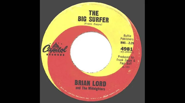 BRIAN LORD & MIDNIGHTERS- THE BIG SURFER
