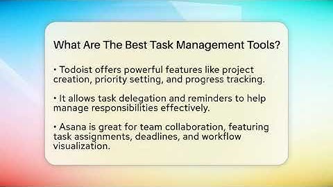 What Are The Best Task Management Tools? - The Personal Growth Path