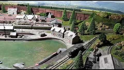 N gauge Model Railway layout