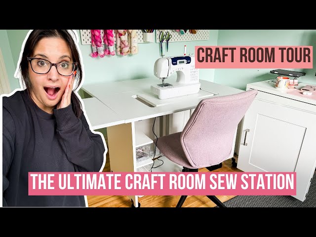 The ULTIMATE SEW STATION from Create Room, DREAM CRAFT ROOM