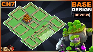 NEW BEST! Capital Hall 7 (CH7) BASE LAYOUT 2023 | Capital Peak 7 (CP7) Base - Clash of Clans