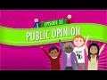Public opinion crash course government and politics 33