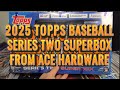 2025 Topps baseball series two Superbox from Ace Hardware Pulled a SSP Golden Parallel!