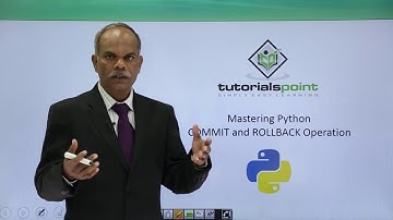 Python - Commit & Rollback Operation