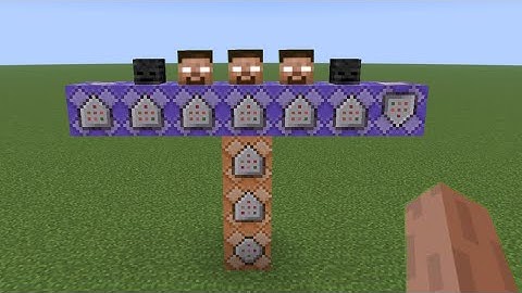 Can I create a triple wither hacker herobrine boss in minecraft