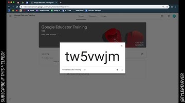 How to Invite Students to your Google Classroom