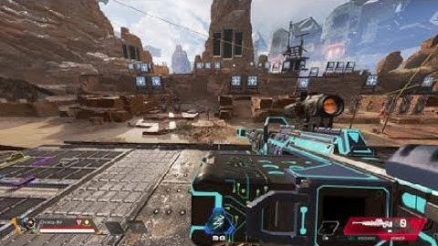 Apex Legends sick 360 no scope kraber in firing rang