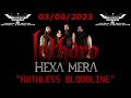 Lutharo - Ruthless Bloodline (NEW SONG) - live at Ragnarok Live Club in Bree Belgium - 3th June 2023
