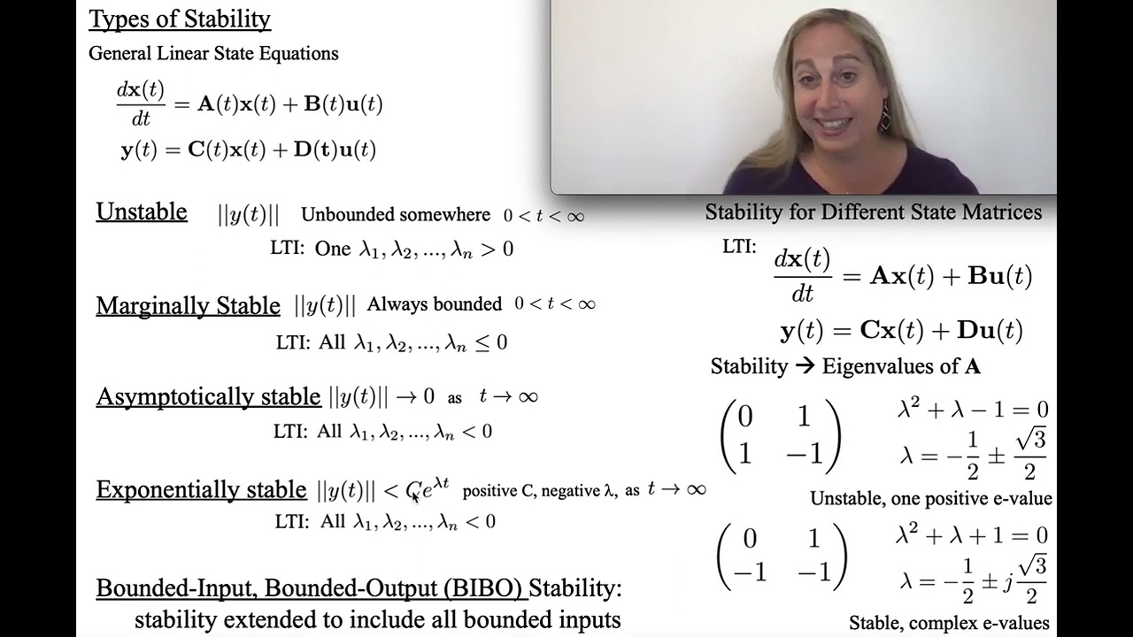 Overview of Linear System Stability