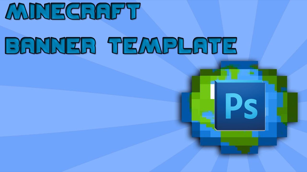 468X60 Minecraft Banner Template (Gif) - Youtube