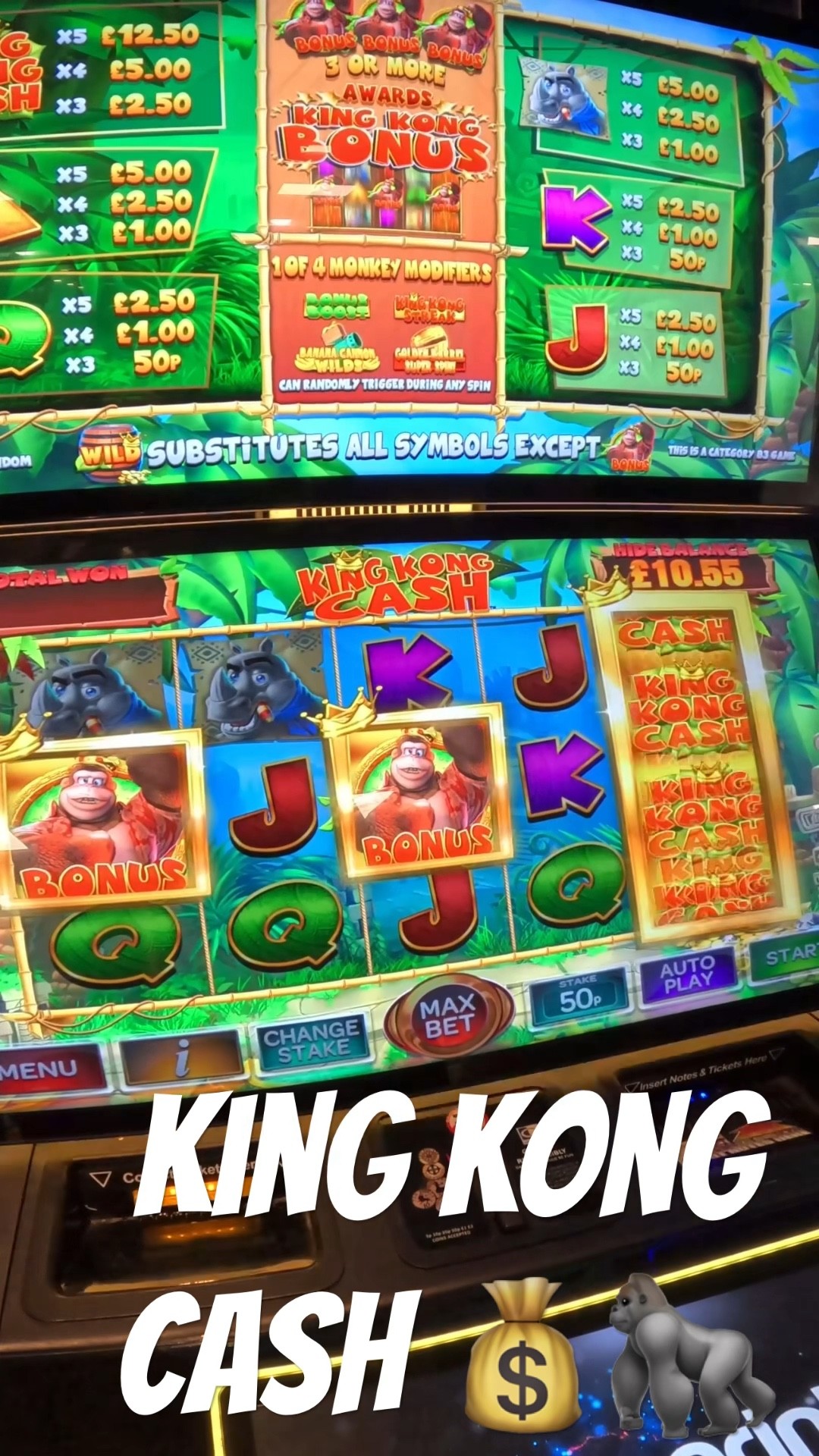 biggest Kong Casino reload bonus advertisement in Australia