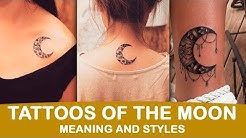 Moon Tattoos Styles and Meanings