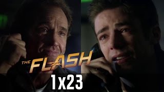 The Flash 1x23 - Barry talking to his dad