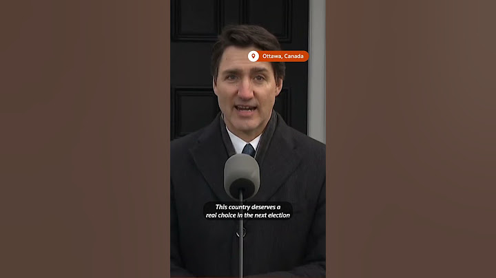 Canada's Trudeau says he will resign